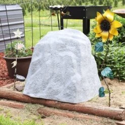 Sunnydaze Decor Sunnydaze Outdoor Lightweight Polyresin Landscape Rock Septic Cover With Stakes - 21.5" 14 Sunnydaze Decor Sunnydaze Outdoor Lightweight Polyresin Landscape Rock Septic Cover With Stakes - 21.5" -Sunnydaze Decor GUEST 9846a402 d1cf 4fa4 997a 48053d7c2d0f