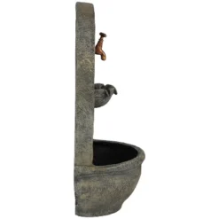 Sunnydaze Decor Sunnydaze 26"H Electric Polystone Messina Outdoor Wall-Mount Water Fountain 16 Sunnydaze Decor Sunnydaze 26"H Electric Polystone Messina Outdoor Wall-Mount Water Fountain -Sunnydaze Decor GUEST 9e8fc58e d711 4f17 b715 a611143ca1bf
