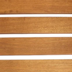 Sunnydaze Decor Sunnydaze Outdoor Meranti Wood With Teak Oil Finish 2-Person Bench Seat With Pop-Up Table - 60" - Brown -Sunnydaze Decor GUEST a4a876bf f36d 45fe a85a 1cd612d11728