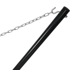 Sunnydaze Decor Sunnydaze XXL Thick Cord Family Size Hand-Woven Portable Mayan Hammock With Steel Stand - 400 Lb Weight Capacity/15' Stand - Blue -Sunnydaze Decor GUEST a51562c8 bf6f 4a93 a298 93f583cab4fc