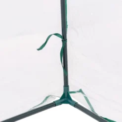 Sunnydaze Decor Sunnydaze Outdoor Portable Slanted Top Plant Shelter Mini Cloche Greenhouse With Zipper Doors - Clear -Sunnydaze Decor GUEST a594354e 4825 457e a066 af964cc58ae1