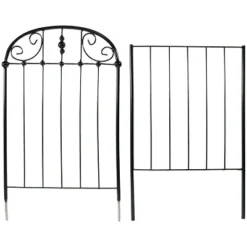 Sunnydaze Decor Sunnydaze Metal Wire Traditional Garden Trellis For Climbing Plants And Flowers - 32" H - Black - 2-Pack -Sunnydaze Decor GUEST aa8dd953 358e 4d51 a57d adb372894db3