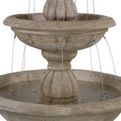 Sunnydaze Decor Sunnydaze 61"H Electric Polyresin And Fiberglass 3-Tier Cornucopia Outdoor Water Fountain 10 Sunnydaze Decor Sunnydaze 61"H Electric Polyresin And Fiberglass 3-Tier Cornucopia Outdoor Water Fountain -Sunnydaze Decor GUEST ad08445b ac70 45cf a93a 4cfefed86e19