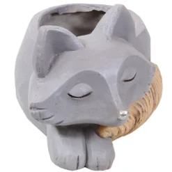 Sunnydaze Decor Sunnydaze Finley The Fox Planter Statue - Indoor/Indoor Decorative Figurine - 12" -Sunnydaze Decor GUEST b1ca619f 02fa 4efd 83aa 53b0d9c527ae
