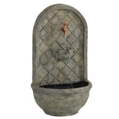 Sunnydaze Decor Sunnydaze 26"H Electric Polystone Messina Outdoor Wall-Mount Water Fountain 18 Sunnydaze Decor Sunnydaze 26"H Electric Polystone Messina Outdoor Wall-Mount Water Fountain -Sunnydaze Decor GUEST b614220d 4dd5 4746 af64 c916dc510dd8