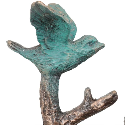 Sunnydaze Decor Sunnydaze Indoor Home Office Polyresin Perching Birds 3-Tiered Tabletop Water Fountain Feature - 12" 3 Sunnydaze Decor Sunnydaze Indoor Home Office Polyresin Perching Birds 3-Tiered Tabletop Water Fountain Feature - 12" - Image 3