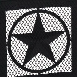 Sunnydaze Decor Sunnydaze Outdoor Portable Camping Or Backyard Steel Large All Star Fire Pit Bowl With Spark Screen And Cooking Grate - 30" - Black -Sunnydaze Decor GUEST b9050c76 d53b 4bd9 8c89 d4e483f01d76