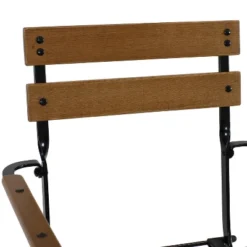 Sunnydaze Decor Sunnydaze Indoor/Outdoor Patio Or Dining Basic Chestnut Wooden Folding Bistro Arm Chair - Brown 12 Sunnydaze Decor Sunnydaze Indoor/Outdoor Patio Or Dining Basic Chestnut Wooden Folding Bistro Arm Chair - Brown -Sunnydaze Decor GUEST bd0ee9b4 d6d9 4e26 9144 353487552500