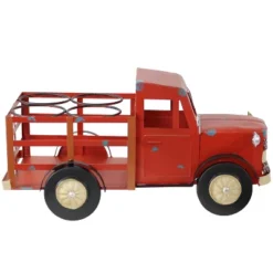 Sunnydaze Decor Sunnydaze Rustic Truck Metal Wine Rack - Red 15 Sunnydaze Decor Sunnydaze Rustic Truck Metal Wine Rack - Red -Sunnydaze Decor GUEST bf14f48a bf8e 485a bd1c 1ecaec9ba97e