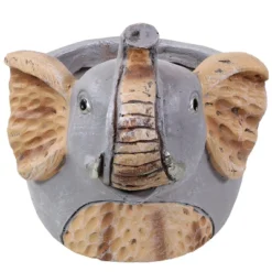 Sunnydaze Decor Sunnydaze Elsie The Elephant Planter Statue - Indoor/Outdoor Decorative Figurine - 8.5" -Sunnydaze Decor GUEST bff3d85e 4dc7 44c0 892c a862819864c3