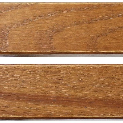 Sunnydaze Decor Sunnydaze Outdoor Rectangle Side Table - Chestnut With Powder-Coated Steel Frame - Brown 3 Sunnydaze Decor Sunnydaze Outdoor Rectangle Side Table - Chestnut With Powder-Coated Steel Frame - Brown - Image 3