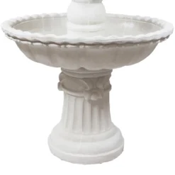 Sunnydaze Decor Sunnydaze 52"H Electric Fiberglass 4-Tier Fruit Top Outdoor Water Fountain, White Finish 7 Sunnydaze Decor Sunnydaze 52"H Electric Fiberglass 4-Tier Fruit Top Outdoor Water Fountain, White Finish -Sunnydaze Decor GUEST c1ceaf5d 932f 4bc3 9d41 cbf4535c5ad8