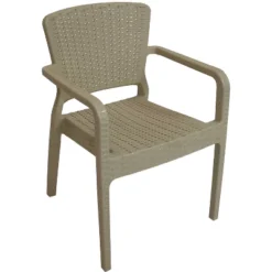 Sunnydaze Decor Sunnydaze Faux Wicker Rattan Design Plastic All-Weather Commercial-Grade Segonia Indoor/Outdoor Patio Dining Arm Chair 10 Sunnydaze Decor Sunnydaze Faux Wicker Rattan Design Plastic All-Weather Commercial-Grade Segonia Indoor/Outdoor Patio Dining Arm Chair -Sunnydaze Decor GUEST c55b54bc 32c2 43a3 a5df 14d98731900b