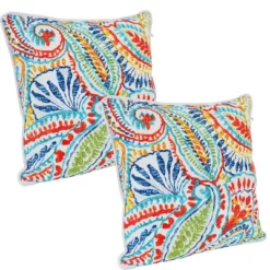 Sunnydaze Decor Sunnydaze Indoor/Outdoor Square Accent Decorative Throw Pillows For Patio Or Living Room Furniture - 16" - 2pc 21 Sunnydaze Decor Sunnydaze Indoor/Outdoor Square Accent Decorative Throw Pillows For Patio Or Living Room Furniture - 16" - 2pc -Sunnydaze Decor GUEST c70d0bdf 3ab6 4984 b7f2 e8a79472d458