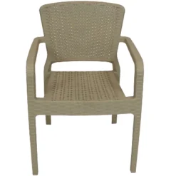 Sunnydaze Decor Sunnydaze Faux Wicker Rattan Design Plastic All-Weather Commercial-Grade Segonia Indoor/Outdoor Patio Dining Arm Chair 12 Sunnydaze Decor Sunnydaze Faux Wicker Rattan Design Plastic All-Weather Commercial-Grade Segonia Indoor/Outdoor Patio Dining Arm Chair -Sunnydaze Decor GUEST c7d2bbe1 56eb 47bc ad02 e820ee66cfb3