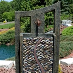 Sunnydaze Decor Sunnydaze 39"H Electric Polyresin And Fiberglass Modern Road Column Outdoor Water Fountain With LED Lights 12 Sunnydaze Decor Sunnydaze 39"H Electric Polyresin And Fiberglass Modern Road Column Outdoor Water Fountain With LED Lights -Sunnydaze Decor GUEST cad6db41 4a32 4908 9aab 4c0ded66a46c