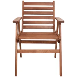 Sunnydaze Decor Sunnydaze Outdoor Meranti Wood With Teak Oil Finish Modern Rustic Patio Dining Arm Chair - Brown - 2pk 12 Sunnydaze Decor Sunnydaze Outdoor Meranti Wood With Teak Oil Finish Modern Rustic Patio Dining Arm Chair - Brown - 2pk -Sunnydaze Decor GUEST cc7317ea baca 4d0a b98f fb939af3ff5c