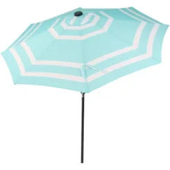 Sunnydaze Decor Sunnydaze Outdoor Aluminum Patio Umbrella With Solar LED Lights, Tilt, And Crank - 9' 31 Sunnydaze Decor Sunnydaze Outdoor Aluminum Patio Umbrella With Solar LED Lights, Tilt, And Crank - 9' -Sunnydaze Decor GUEST ccf9fbfe 9d76 42f4 bd43 d6737e2ec89e