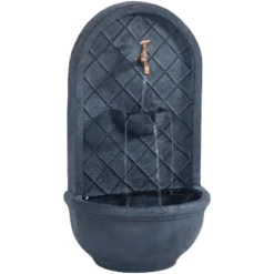 Sunnydaze Decor Sunnydaze 26"H Solar Polystone Messina Outdoor Wall-Mount Water Fountain 27 Sunnydaze Decor Sunnydaze 26"H Solar Polystone Messina Outdoor Wall-Mount Water Fountain -Sunnydaze Decor GUEST cea44bdd 225c 4ccf 8622 bd9281b6f7b0 1