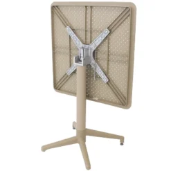 Sunnydaze Decor Sunnydaze 28" Square Plastic All-Weather Commercial-Grade Indoor/Outdoor Patio Dining Table With Foldable Design, Tan 14 Sunnydaze Decor Sunnydaze 28" Square Plastic All-Weather Commercial-Grade Indoor/Outdoor Patio Dining Table With Foldable Design, Tan -Sunnydaze Decor GUEST ceff67df 677f 4b0a 9184 6bcfeebd30bc