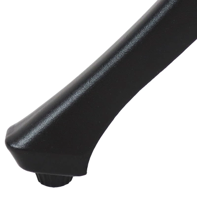 Sunnydaze Decor Sunnydaze 30.75" Round Sigonella Cast Aluminum Outdoor Patio Table, Black 5 Sunnydaze Decor Sunnydaze 30.75" Round Sigonella Cast Aluminum Outdoor Patio Table, Black - Image 5