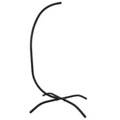 Sunnydaze Decor Sunnydaze Durable Steel Egg Chair Stand With Curved Leg Base With Powder-Coated Finish And Hardware - 81" H - Black 7 Sunnydaze Decor Sunnydaze Durable Steel Egg Chair Stand With Curved Leg Base With Powder-Coated Finish And Hardware - 81" H - Black -Sunnydaze Decor GUEST d030af3e df56 4d15 bf77 fc7a005cf8db