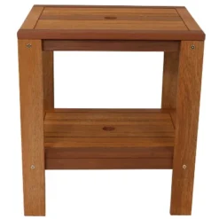 Sunnydaze Decor Sunnydaze Outdoor Meranti Wood With Teak Oil Finish Patio Table And Chairs Conversation Set - Brown - 3pc -Sunnydaze Decor GUEST d1252c9e e8e1 41ca 9618 52f5c45fb3b9