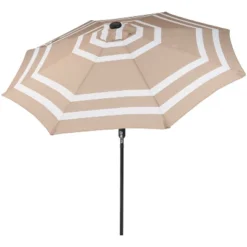 Sunnydaze Decor Sunnydaze Outdoor Aluminum Patio Umbrella With Solar LED Lights, Tilt, And Crank - 9' 35 Sunnydaze Decor Sunnydaze Outdoor Aluminum Patio Umbrella With Solar LED Lights, Tilt, And Crank - 9' -Sunnydaze Decor GUEST d2609323 2a41 451d a0a6 2937532e4af0