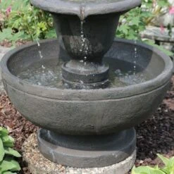 Sunnydaze Decor Sunnydaze 25"H Electric Polyresin 2-Tier Streaming Falls Outdoor Water Fountain 13 Sunnydaze Decor Sunnydaze 25"H Electric Polyresin 2-Tier Streaming Falls Outdoor Water Fountain -Sunnydaze Decor GUEST d5e1e1e8 5cee 457a 9915 4fb131d73284