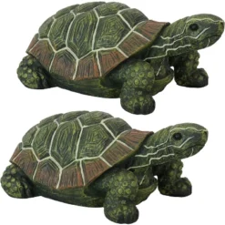 Sunnydaze Decor Sunnydaze Indoor/Outdoor Lifelike Terrance The Tortoise Patio Garden Yard Entryway Decorative Statue - 9" -Sunnydaze Decor GUEST d67a0a48 684e 4fb9 a5cf 80f7304e8d48