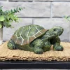 Sunnydaze Decor Sunnydaze Indoor/Outdoor Lifelike Terrance The Tortoise Patio Garden Yard Entryway Decorative Statue - 9"
