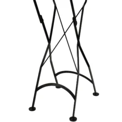 Sunnydaze Decor Sunnydaze Indoor/Outdoor Chestnut Wood Folding Round Patio Tall Bar Height Table - 28" - Brown -Sunnydaze Decor GUEST dbc3528b e7a4 4cbb 94b6 e3b058d71861