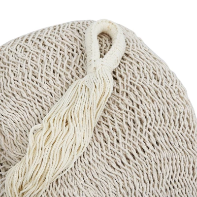 Sunnydaze Decor Sunnydaze Mayan Family Hammock Hand-Woven XXL Thick Cord With Stand - 400 Lb Weight Capacity/15' Stand 2 Sunnydaze Decor Sunnydaze Mayan Family Hammock Hand-Woven XXL Thick Cord With Stand - 400 Lb Weight Capacity/15' Stand - Image 2