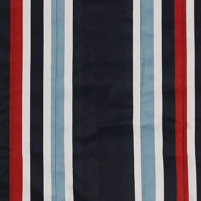 Sunnydaze Decor Sunnydaze Outdoor 2-Person Double Polyester Quilted Hammock With Wood Spreader Bar And 12ft Black Steel Stand 3 Sunnydaze Decor Sunnydaze Outdoor 2-Person Double Polyester Quilted Hammock With Wood Spreader Bar And 12ft Black Steel Stand - Image 3