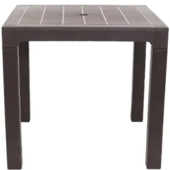 Sunnydaze Decor Sunnydaze 31" Square Polypropylene Indoor/Outdoor Patio Dining Table, Brown 11 Sunnydaze Decor Sunnydaze 31" Square Polypropylene Indoor/Outdoor Patio Dining Table, Brown -Sunnydaze Decor GUEST e5c75f1d 90e1 4feb 9736 f4a0d884d90c