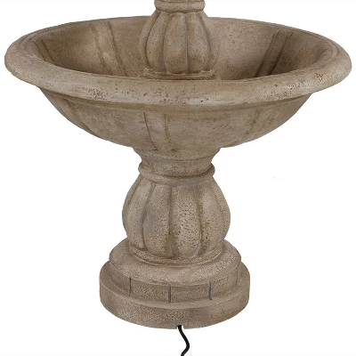 Sunnydaze Decor Sunnydaze 61"H Electric Polyresin And Fiberglass 3-Tier Cornucopia Outdoor Water Fountain 8 Sunnydaze Decor Sunnydaze 61"H Electric Polyresin And Fiberglass 3-Tier Cornucopia Outdoor Water Fountain - Image 8