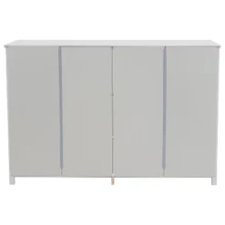 Sunnydaze Decor Sunnydaze MDF Indoor Beadboard Double Dresser With 6 Drawers - 31.5" H - Gray -Sunnydaze Decor GUEST ee09fefa def6 4215 9aaa 5d6db078b664