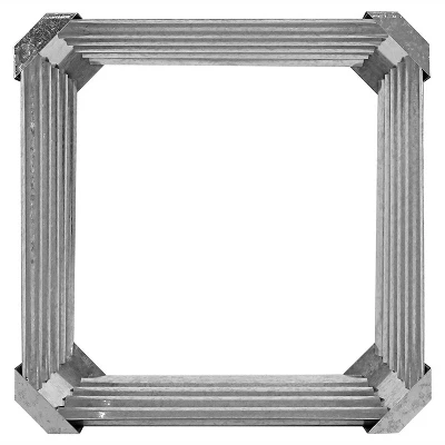 Sunnydaze Decor Sunnydaze Outdoor Lawn And Garden Galvanized Steel Square Raised Vegetable Garden Or Flower Bed Planter Kit - 22" - Silver 6 Sunnydaze Decor Sunnydaze Outdoor Lawn And Garden Galvanized Steel Square Raised Vegetable Garden Or Flower Bed Planter Kit - 22" - Silver - Image 6