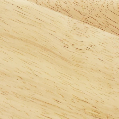 Sunnydaze Decor Sunnydaze Indoor 5-Piece Solid Rubberwood Dining Table And Chairs Set - Natural With Beige Cushions 4 Sunnydaze Decor Sunnydaze Indoor 5-Piece Solid Rubberwood Dining Table And Chairs Set - Natural With Beige Cushions - Image 4