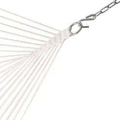 Sunnydaze Decor Sunnydaze 2-Person Outdoor Quilted Fabric Hammock With Spreader Bars With Freestanding Stand And Detachable Pillow - 350 Lb Capacity - Tidal Wave -Sunnydaze Decor GUEST f1a00b3b 1f4c 4c9a 90c9 54af2870d691