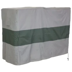 Sunnydaze Decor Sunnydaze Outdoor Weather-Resistant Heavy-Duty Polyester With PVC Backing Firewood Log Rack Cover - Gray And Green 11 Sunnydaze Decor Sunnydaze Outdoor Weather-Resistant Heavy-Duty Polyester With PVC Backing Firewood Log Rack Cover - Gray And Green -Sunnydaze Decor GUEST f1cb446c 943a 4207 b748 bd03a11122c8