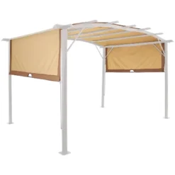 Sunnydaze Decor Sunnydaze 9 X 12 Polyester Retractable Pergola Canopy Shade -Sunnydaze Decor GUEST f304daba c83a 40c5 b997 c461c8bb2506