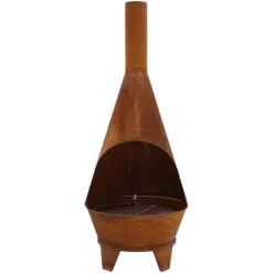 Sunnydaze Decor Sunnydaze Outdoor Backyard Patio Mexican Style Oxidized Steel Wood-Burning Fire Pit Chiminea - 6' - Rust 16 Sunnydaze Decor Sunnydaze Outdoor Backyard Patio Mexican Style Oxidized Steel Wood-Burning Fire Pit Chiminea - 6' - Rust -Sunnydaze Decor GUEST f6a7d36a bc98 4d63 9962 0c1462015232