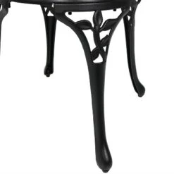 Sunnydaze Decor Sunnydaze Floral Design Cast Aluminum Outdoor Patio Bistro Set, Black, 3pc 10 Sunnydaze Decor Sunnydaze Floral Design Cast Aluminum Outdoor Patio Bistro Set, Black, 3pc -Sunnydaze Decor GUEST fa868c9e 329a 4d4c baec b7f10ec7f858