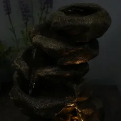 Sunnydaze Decor Sunnydaze Indoor Office Entryway Tabletop Serene Rocky Falls Water Fountain Feature With LED Light - 10" 17 Sunnydaze Decor Sunnydaze Indoor Office Entryway Tabletop Serene Rocky Falls Water Fountain Feature With LED Light - 10" -Sunnydaze Decor GUEST fb454743 dba2 4f0a a55d 39fc4ff88c0b